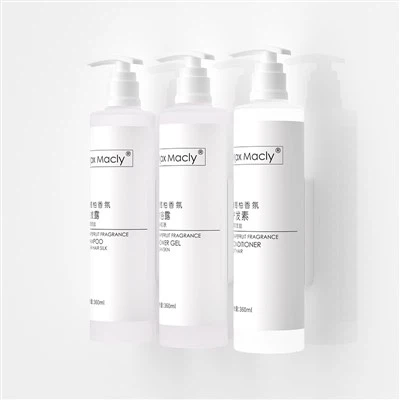 ¿Cómo instalar un dispensador de champú estilo hotel en una pared de madera?